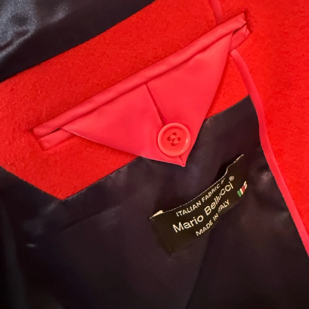 J.Crew Wool Coat // Red // Medium - Picture 2 of 6